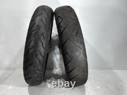 2006 Harley Touring Electra Glide Classic Front Rear Wheel Rim Tire Spoked 16