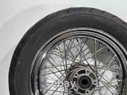 2006 Harley Touring Electra Glide Classic Front Rear Wheel Rim Tire Spoked 16