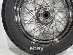2006 Harley Touring Electra Glide Classic Front Rear Wheel Rim Tire Spoked 16