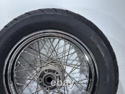 2006 Harley Touring Electra Glide Classic Front Rear Wheel Rim Tire Spoked 16