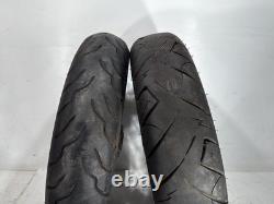 2006 Harley Touring Electra Glide Classic Front Rear Wheel Rim Tire Spoked 16
