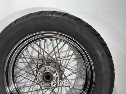 2006 Harley Touring Electra Glide Classic Front Rear Wheel Rim Tire Spoked 16