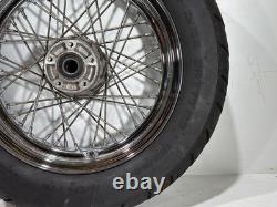 2006 Harley Touring Electra Glide Classic Front Rear Wheel Rim Tire Spoked 16