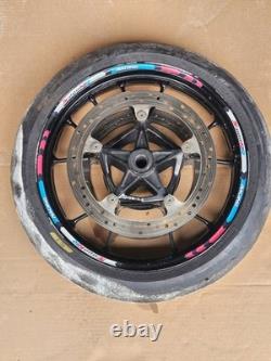 2009 2014 BMW S1000RR OEM Front Wheel Rim Straight Damaged