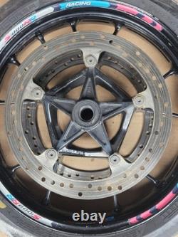 2009 2014 BMW S1000RR OEM Front Wheel Rim Straight Damaged