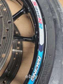 2009 2014 BMW S1000RR OEM Front Wheel Rim Straight Damaged