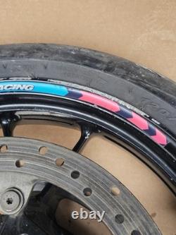 2009 2014 BMW S1000RR OEM Front Wheel Rim Straight Damaged