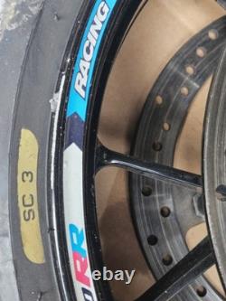 2009 2014 BMW S1000RR OEM Front Wheel Rim Straight Damaged