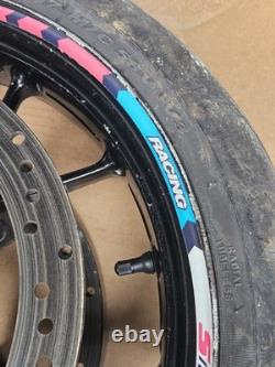 2009 2014 BMW S1000RR OEM Front Wheel Rim Straight Damaged