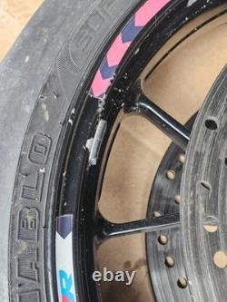 2009 2014 BMW S1000RR OEM Front Wheel Rim Straight Damaged