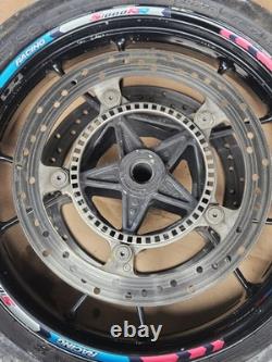 2009 2014 BMW S1000RR OEM Front Wheel Rim Straight Damaged
