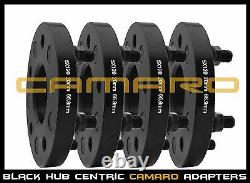 2010-2016 Chevy Camaro Black Hub Centric 20 MM Thick Wheel Spacers Adapters