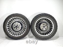 2010 Harley Electra Glide Ultra FLHTCU Front & Rear Wheel Rim Tire 16 17