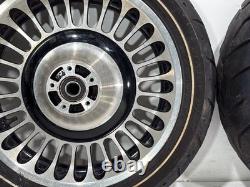 2010 Harley Electra Glide Ultra FLHTCU Front & Rear Wheel Rim Tire 16 17