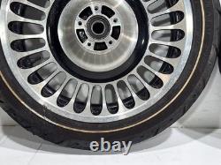 2010 Harley Electra Glide Ultra FLHTCU Front & Rear Wheel Rim Tire 16 17