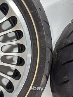 2010 Harley Electra Glide Ultra FLHTCU Front & Rear Wheel Rim Tire 16 17