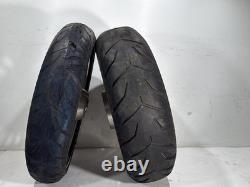 2010 Harley Electra Glide Ultra FLHTCU Front & Rear Wheel Rim Tire 16 17