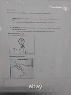 2011-2015 11 Kawasaki ZX 1000 ZX 10 Front Wheel Rim Slight Bend MK-710