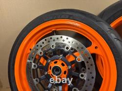 2011 Honda Cbr 600rr Front Rear Wheels Rims Brake Rotors Wheel 07-12