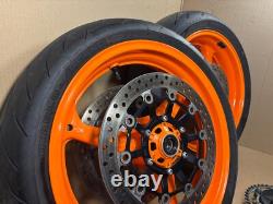 2011 Honda Cbr 600rr Front Rear Wheels Rims Brake Rotors Wheel 07-12