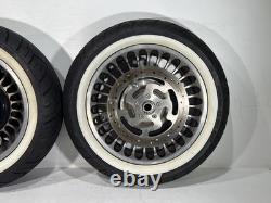 2013 Harley Electra Glide Touring Ultra OEM Front & Rear Wheel Rim Tire 16 17