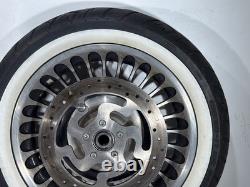 2013 Harley Electra Glide Touring Ultra OEM Front & Rear Wheel Rim Tire 16 17