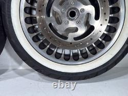 2013 Harley Electra Glide Touring Ultra OEM Front & Rear Wheel Rim Tire 16 17