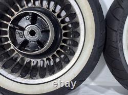 2013 Harley Electra Glide Touring Ultra OEM Front & Rear Wheel Rim Tire 16 17