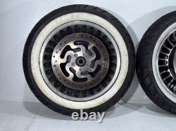 2013 Harley Electra Glide Touring Ultra OEM Front & Rear Wheel Rim Tire 16 17
