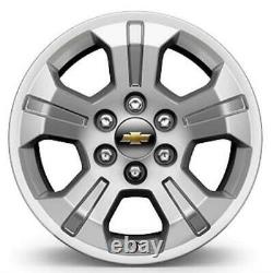 2014-2019 Chevrolet Silverado 1500 # IMP-392BLK 18 BLACK Wheel Skins NEW SET/4