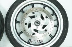 2014 Harley Sportster XL883 L SuperLow OEM Front & Rear Wheel Rim Tire 18, 17