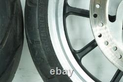 2014 Harley Sportster XL883 L SuperLow OEM Front & Rear Wheel Rim Tire 18, 17