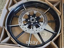 2017 OEM Harley Breakout Softail FXSB Front/Rear 10 spoke Mag Wheels 21, 18