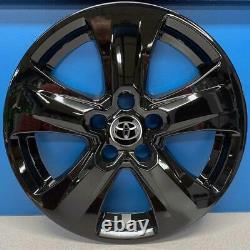 2019-2021 Toyota RAV4 XLE Model # 7977-GB 17 5 Spoke Black Wheel Skins SET/4