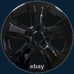 2019-2021 Toyota RAV4 XLE Model # 7977-GB 17 5 Spoke Black Wheel Skins SET/4