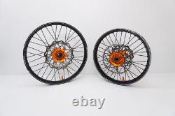 2022 KTM 125 SX Kite Wheel Set Front Rear Excel A60 Rims Black 125-450 16-22 #12
