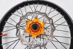 2022 KTM 125 SX Kite Wheel Set Front Rear Excel A60 Rims Black 125-450 16-22 #12