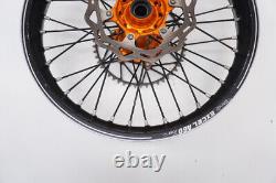 2022 KTM 125 SX Kite Wheel Set Front Rear Excel A60 Rims Black 125-450 16-22 #12