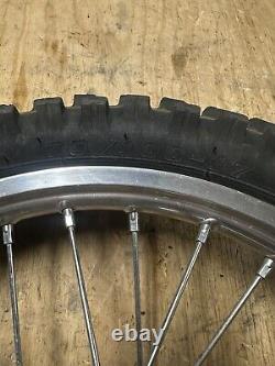 2022 Kawasaki KLX 140 OEM FRONT WHEEL 17