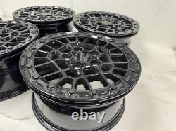 2025 POLARIS RZR PRO R ULTIMATE BLACK BEADLOCK WHEEL 15x7 5 LUG FRONT/REAR OEM 4
