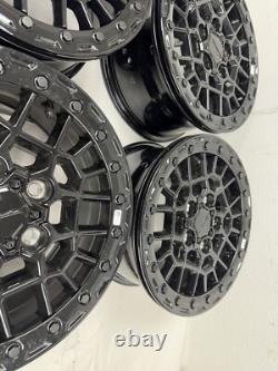2025 POLARIS RZR PRO R ULTIMATE BLACK BEADLOCK WHEEL 15x7 5 LUG FRONT/REAR OEM 4