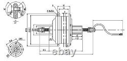 20-28 Front/Rear Wheel Ebike Conversion Kit 36V 250W Electric Bike Hub Motor