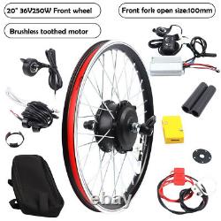 20 Electric Bicycle Hub Motor Cycling E Bike Conversion Kit Front/Rear Wheels