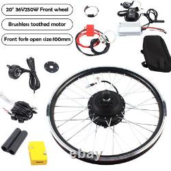 20 Electric Bicycle Hub Motor Cycling E Bike Conversion Kit Front/Rear Wheels
