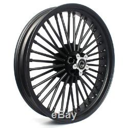21/18'' Front Rear Cast Wheels Single Disc for Harley Dyna Low Rider Street Bob