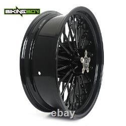 21 18'' Front Rear Cast Wheels Single Disc for Sportster Dyna Softail Touring