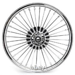 21+18 Front Rear Spoke Wheels For Harley Dyna Wide Glide FXDWG Street Bob FXDB
