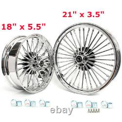 21 18 Front Rear Wheel for Heritage Softail Springer Fatboy Deluxe FLSTS FXSTS
