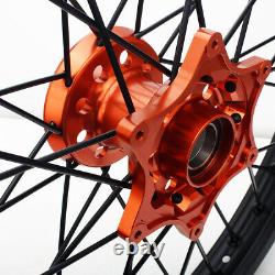 21'' 18'' Front Rear Wheels CNC Rim Hubs For KTM 125-540 SX EXC XC for Husqvarna