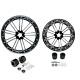 21'' Front &18'' Rear Wheel Rim Dual Hubs Fit For Harley Electra Glide 2009-Up